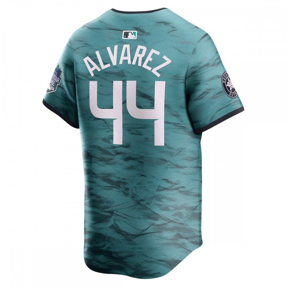 Yordan Alvarez American League 2023 MLB All-Star Game Limited Player Jersey - Teal-Pro Kit Vault | Brand New 26/27 Sports Jerseys